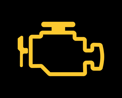 Dashboard lampje motorstoring