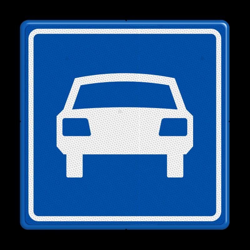Verkeersbord G03: Autoweg